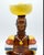 Mid-Century Modern Rare Vintage Decanter Angostura Old Oak Rum Limbo Drummer - 1970s For Sale - Image 3 of 4