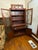 Vintage Brown Wood Versatile China Cabinet Display Cabinet Bookcase For Sale - Image 4 of 16
