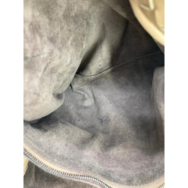 Bottega Veneta Bottega Veneta Tan Intrecciato Woven Nappa Leather Large Cesta Tote For Sale - Image 4 of 12