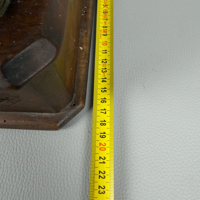 Wooden Brass Pharmacy Scale For Sale - Image 12 of 14