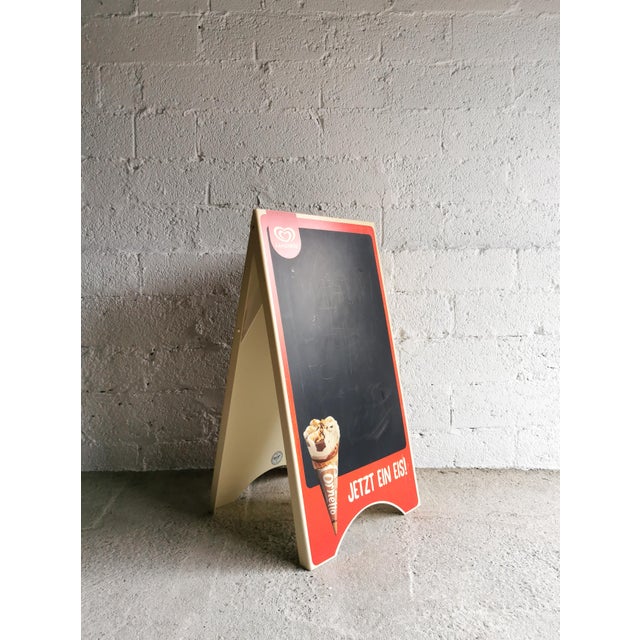 Large Vintage Langnese Ice Cream Display Stand, Germany, 1970s For Sale - Image 9 of 10