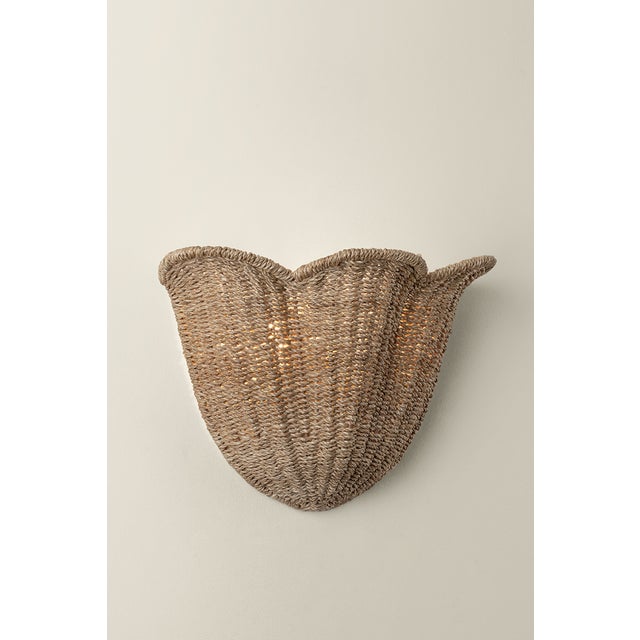 Boho Chic Hudson Valley Lighting Ardonia 14 in. 2 Light Wall Sconce in Vintage Gold Leaf Finish For Sale - Image 3 of 9