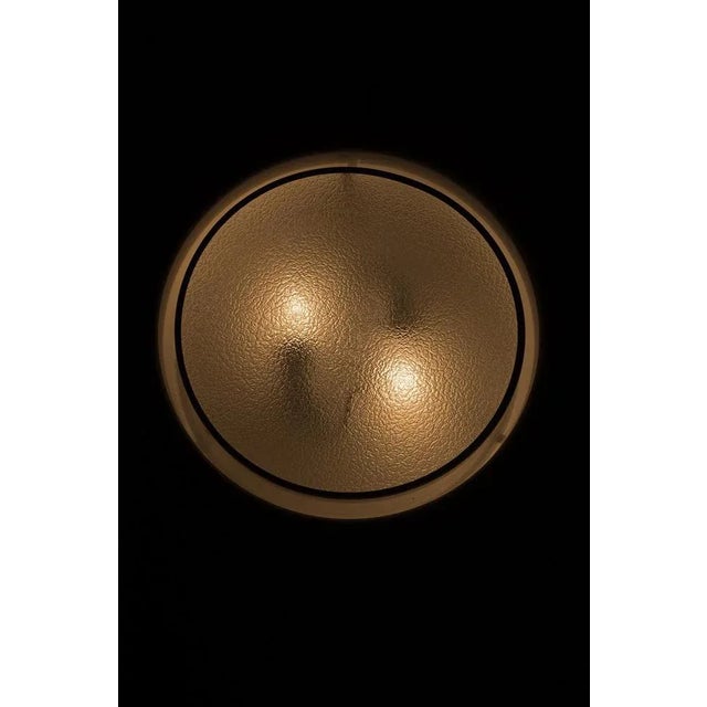 Silver Vintage Metal Ceiling Lamp For Sale - Image 8 of 10