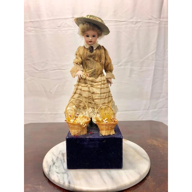 Fabulous, rare 19th-century automaton. Most likely made in France at the end of the 19th century. She is a real beauty and...
