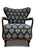 Fritz Hansen Beech Open-Framed Armchair with Kilim Upholstery from Fritz Hansen, 1950s For Sale - Image 4 of 11