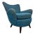 1940s Lounge Chair by Ernst Schwadron For Sale