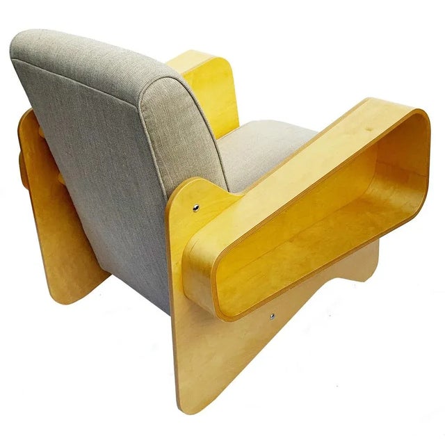 1990s Birch Lounge Chair by Marcel Breuer, 1990s For Sale - Image 5 of 8