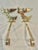 Metal Vintage Brass Angel Christmas Stocking Hangers - A Pair For Sale - Image 7 of 7