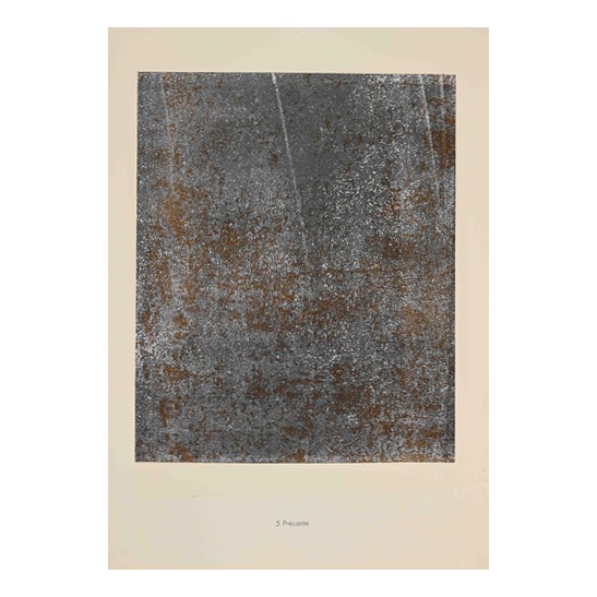 Jean Dubuffet, Précarité, Lithograph, 1959 For Sale