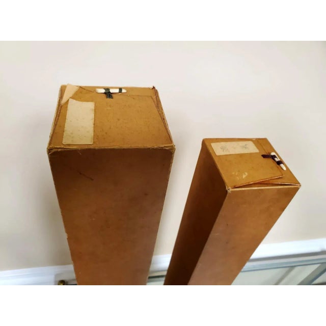 Paper Two Antique Japanese Hanging Scroll Paintings - Pair For Sale - Image 7 of 13