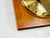 Mid-Century Modern Mid-Century Modern Teak and Brass Wall Clock from Weimar, 1960s For Sale - Image 3 of 6