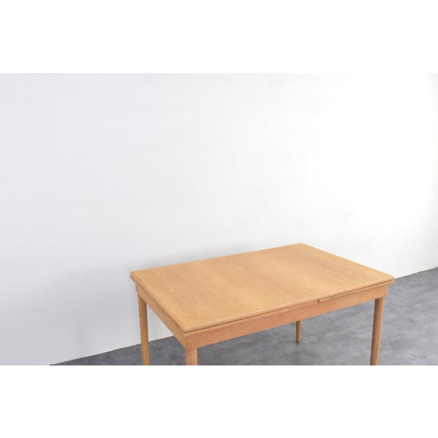 Mid-Century Danish Oak Extendable Dining Table, 1960s For Sale - Image 13 of 16