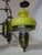 Tan Large Vintage 3-Light Chandelier in Brass, Iron, and Glass, 1970s For Sale - Image 8 of 18