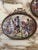 French Provincial Antique Pair of Oval Porcelain Plaques Depicting Napoleon in Battle For Sale - Image 3 of 12