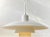 1980s Vintage White PH4 / 3 Pendant Lamps by Poul Henningsen for Louis Poulsen, Set of 2 For Sale - Image 5 of 9