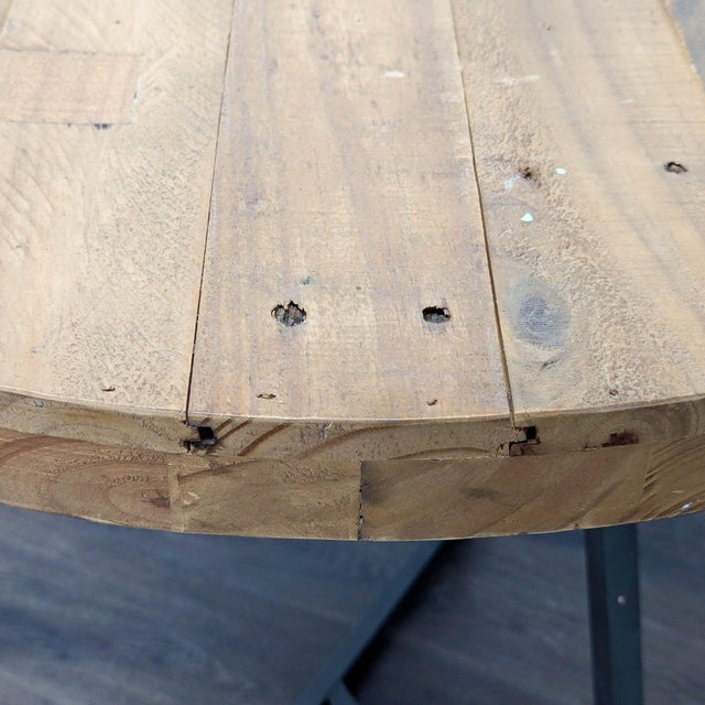 2010s West Elm Emmerson Cafe Table For Sale - Image 5 of 7