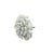 Contemporary 7.80 Carats Diamond Pave 18k White Gold Flower Brooch-Pendant For Sale - Image 3 of 4