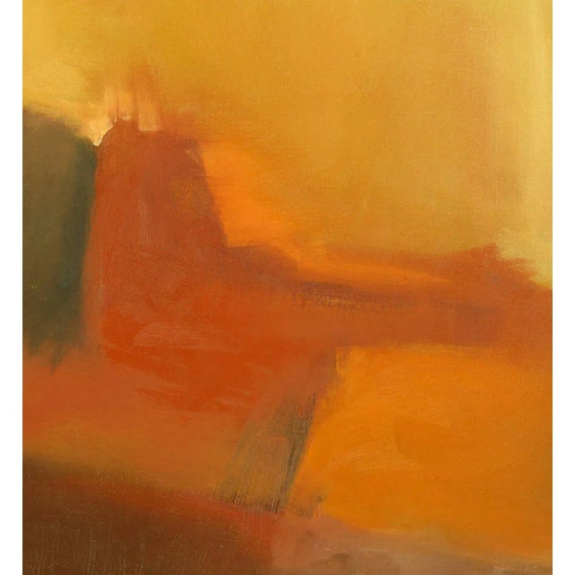 McClatchey Abstract Earth Tone Acrylic on Canvas by McClatchey For Sale - Image 4 of 7