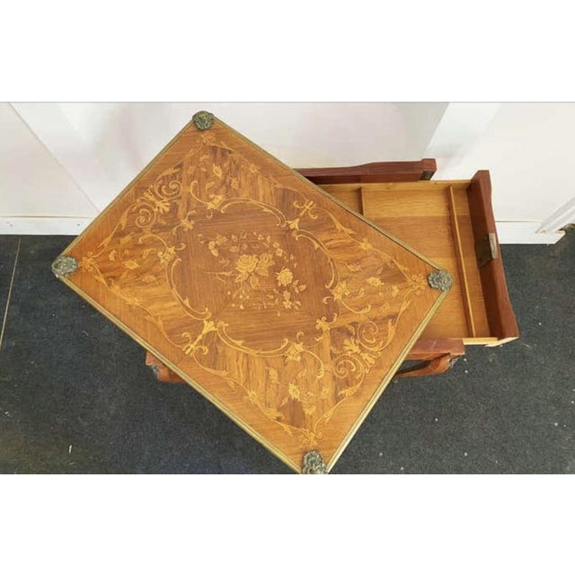 19th Century Louis XV French Game Table, France For Sale - Image 3 of 18