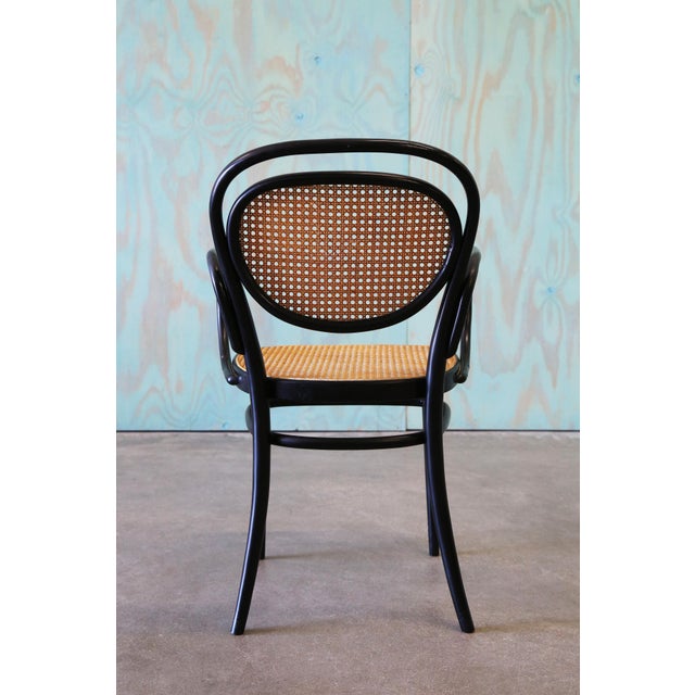 1980s 1980s No. 215 Rf Chair by Michael Thonet Bentwood Cane Chair (4 Available) For Sale - Image 5 of 11