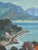 Impressionist Mid Century Croatian Coast With Sailboat Landscape by Anany Alexeevich Verbitsky For Sale - Image 3 of 5