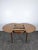 2000 - 2009 Round Extendable Walnut Table For Sale - Image 5 of 7