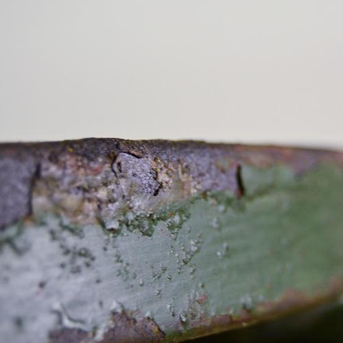 Silver Round Industrial Coffee Table, 1950s For Sale - Image 8 of 9