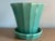 Ceramic Late 1920s-Early 1930s Stangl Flowerpot With Saucer Shape #1261 For Sale - Image 7 of 11