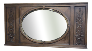 Antique Mirror in Oak, 1900s