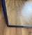 Vintage Navy Blue Faux Bamboo Large Wall Mirror For Sale - Image 4 of 7