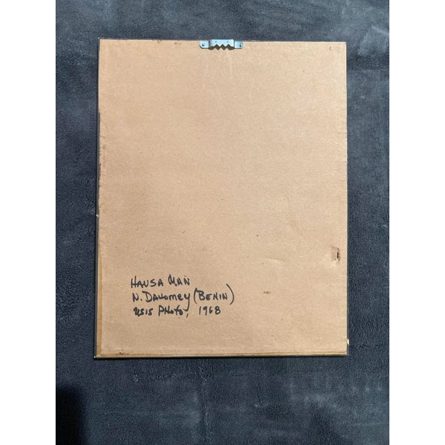 Photography Attributed: Irving Penn, N. Dahomey (Benin) "Hausa Man" C. 1968 Photograph For Sale - Image 7 of 9