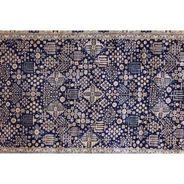 1990s Vintage Oushak Rug For Sale - Image 4 of 12