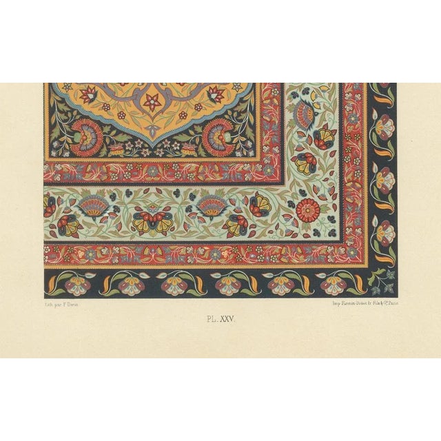 Firmin-Didot after Albert Racinet, XXV of L’Ornement Polychrome, 1869, Paper For Sale - Image 4 of 10