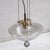 Smoked Glass and Brass Pendant Light from Raak, 1970s For Sale - Image 6 of 12