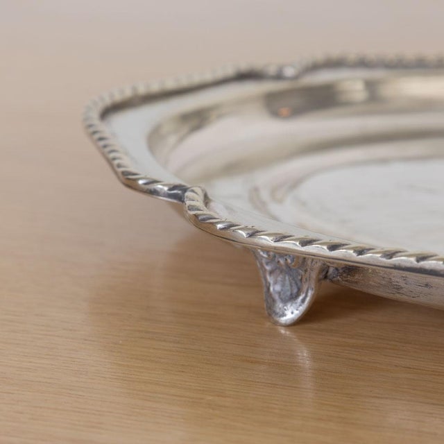 1940s Alpaca Silver Fish Serving Tray With Lid, Spain For Sale - Image 11 of 16
