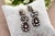 Gold Earrings with Diamond Stud, Set of 2 For Sale - Image 5 of 6