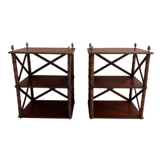 Pair of Regency Style Side Tables For Sale