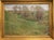 Hans Richard Volkmann, Weidenplan, 1896, Oil Painting on Canvas For Sale - Image 6 of 13