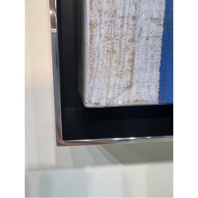 Blue Cecil Touchon Large Painting on Canvas Titled: PDP928ct17 2017 For Sale - Image 8 of 10