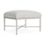 Brown Jordan Venetian Ottoman, Dove frame with Fusion Dove fabric For Sale - Image 12 of 12