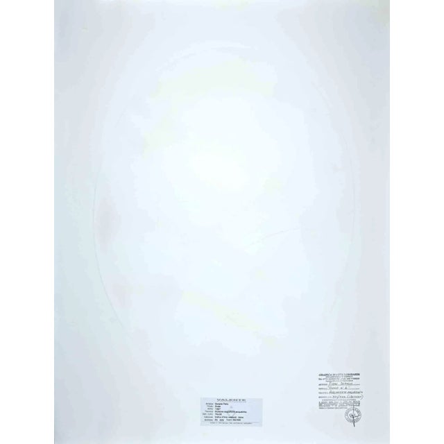 Piero Dorazio, Oval, Original Ethching, 1987 For Sale - Image 3 of 4