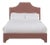 Kit Twin Bedframe, Blush Velvet For Sale