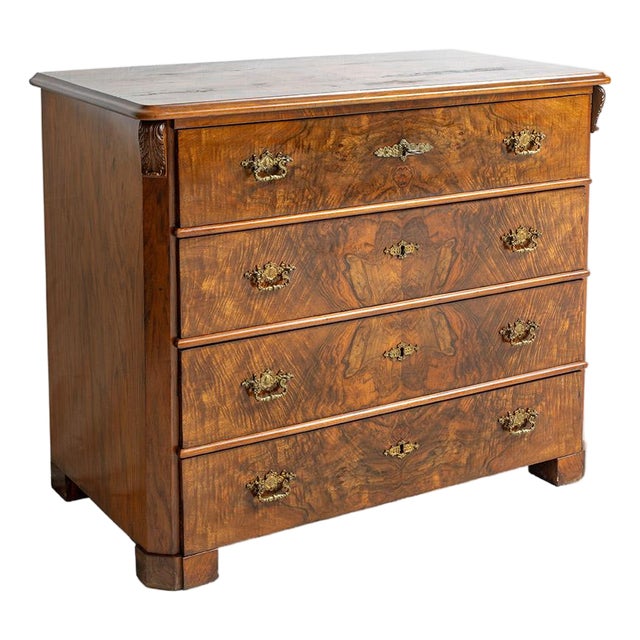 Antique Four-Drawer Chest, 19th Century For Sale