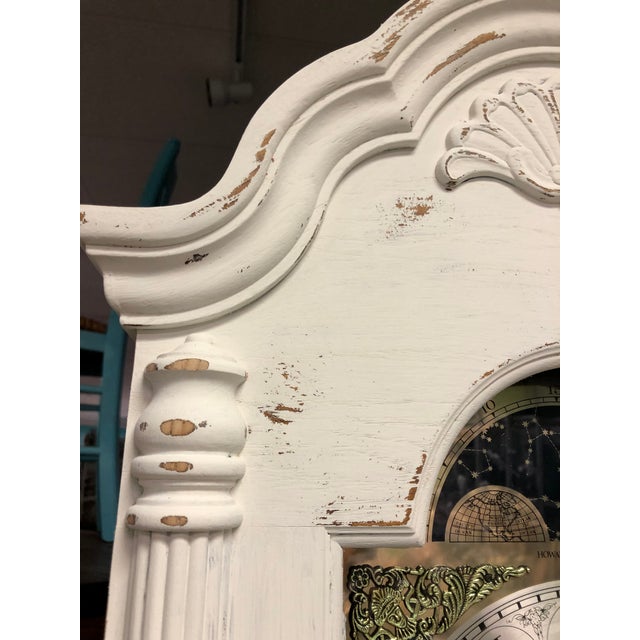 Howard Miller “Shabby Chic” Distressed Grandfather Clock Chairish