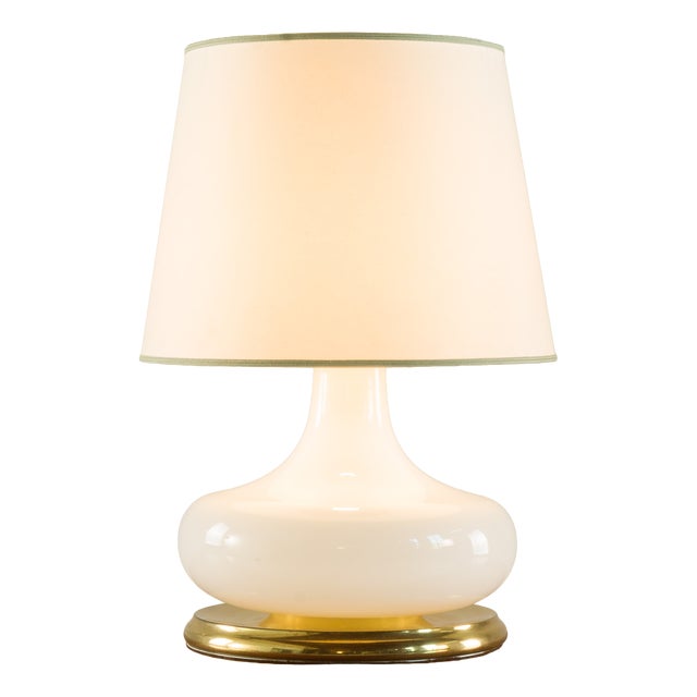 Mid-Century Italian Murano Glass Table Lamp, 1970s For Sale