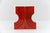 Red Ceramic Cyclone Vases by Cari Zalloni for Steuler, 1970s, Set of 2 For Sale - Image 8 of 13