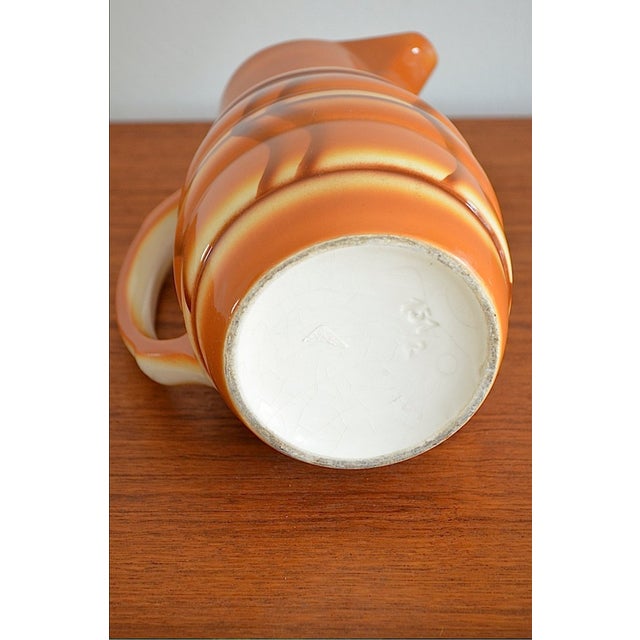 Brown Vintage Art Deco Jug, 1920s For Sale - Image 8 of 9