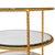 Brand new special order item. Not Vintage. Elevate your space with this striking three-tier occasional table, a perfect...