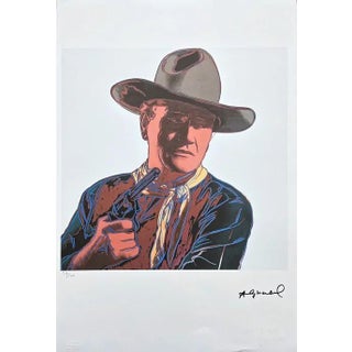 After Andy Warhol, John Wayne, 1980s, Lithograph For Sale