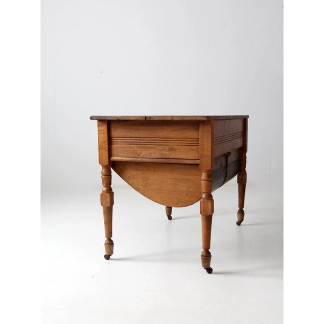 Antique Baker's Table For Sale - Image 11 of 13